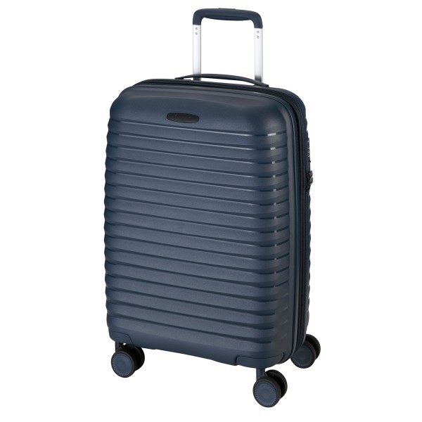 d&n Travel Line 4500+ Trolley 65 cm 4 Rollen erweiterbar blue