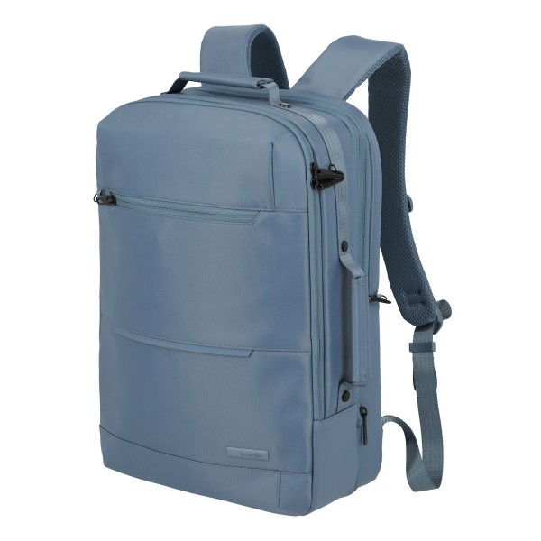 travelite Workfloow Rucksack 46 cm denimblau