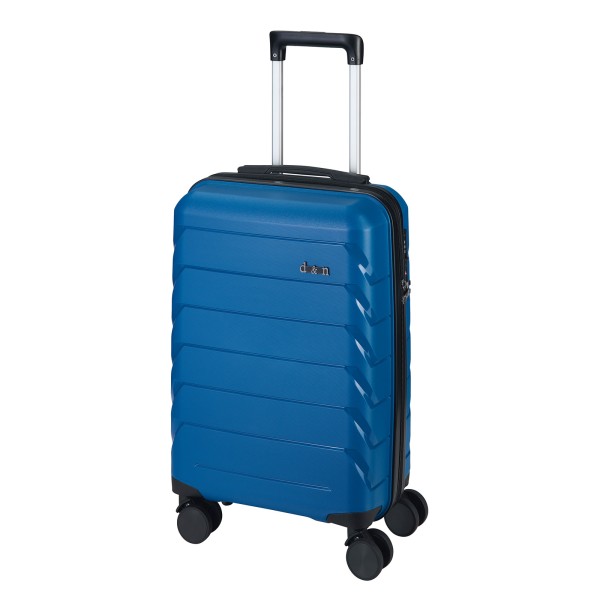 d&n Travel Line 4100 Trolley 74 cm 4 Rollen blue