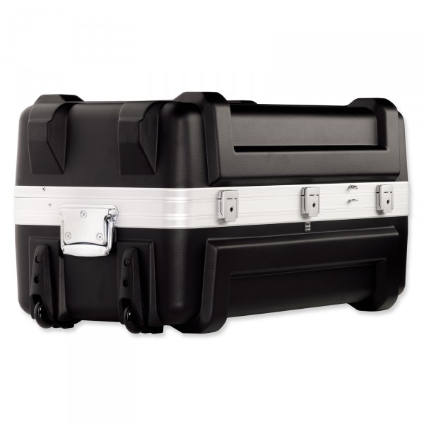 bwh Koffer Mobil-Container Transportbox schwarz 80 cm 2 Rollen - Vorderansicht