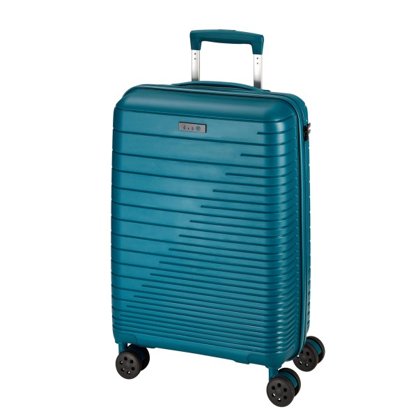 d&n Travel Line 4600 Trolley 65 cm 4 Rollen petrol