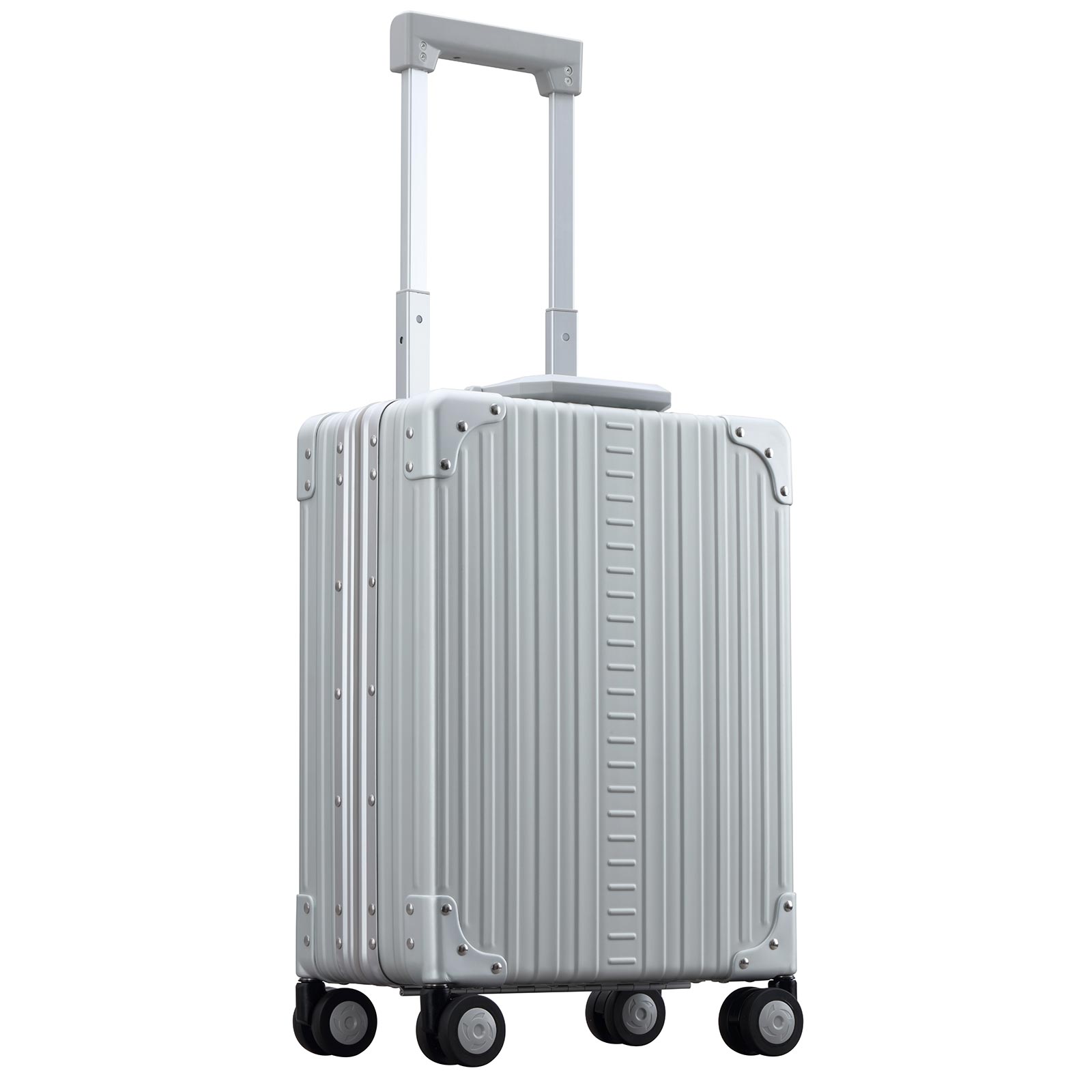 ALEON Vertical Business Carry-On 20" Kabinentrolley 50 cm 4 Rollen, Silber