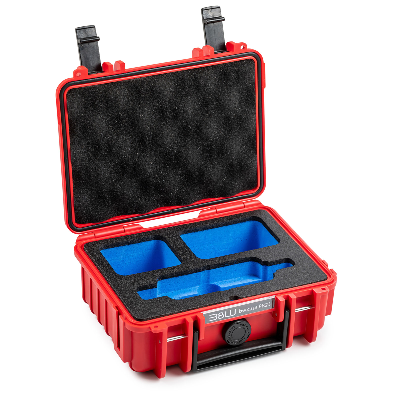 B&W Outdoor Case 500 für Insta 360 X3, Rot