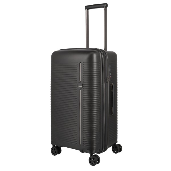 travelite Roomer Trolley 66 cm 4 Rollen schwarz