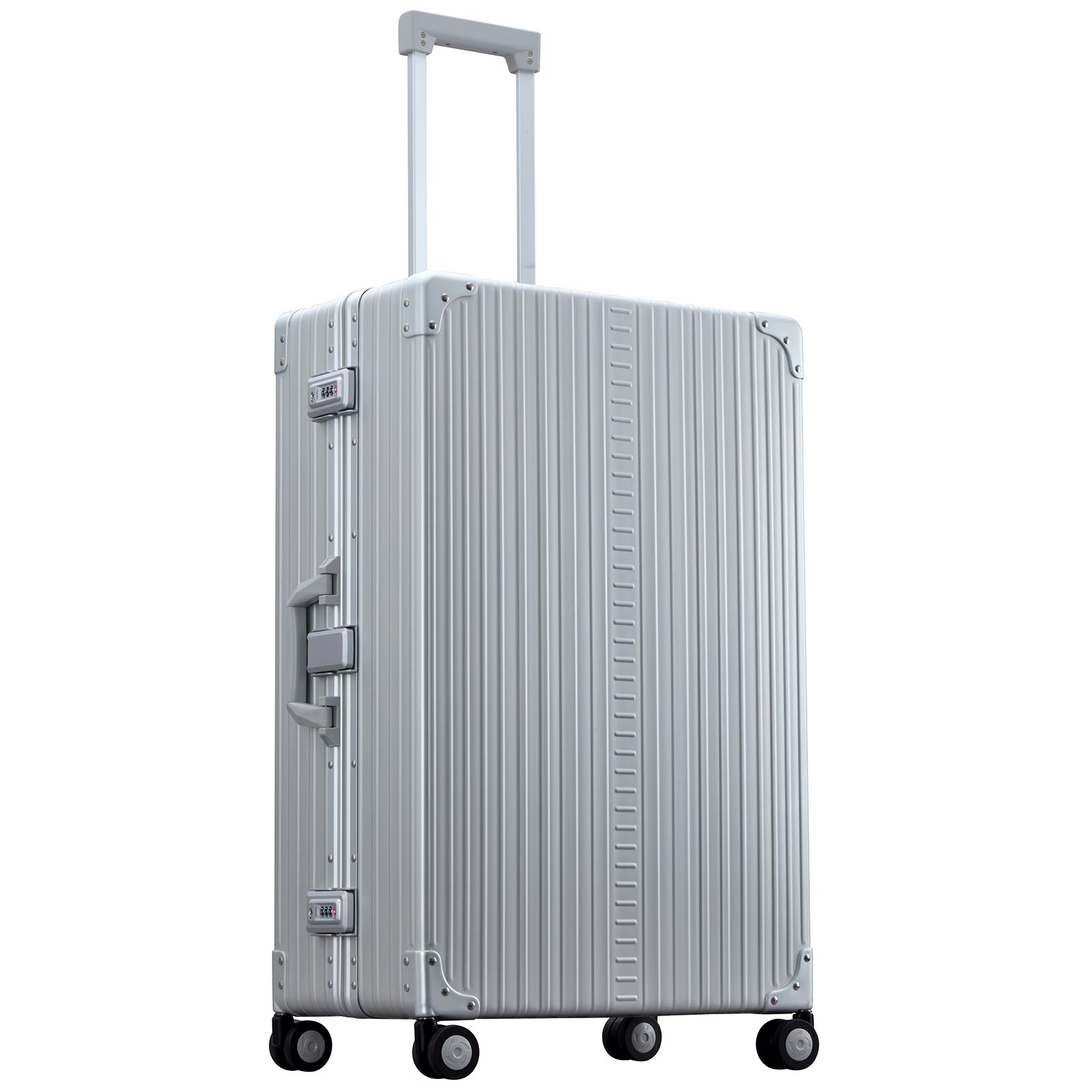 ALEON Macro Traveler 30" Trolley L, 4 Rollen, 50 cm, 80  L, Silber