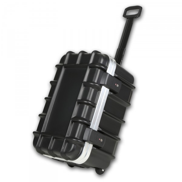 bwh Koffer T-Box Transportkoffer 56 cm 2 Rollen schwarz auf Rollen