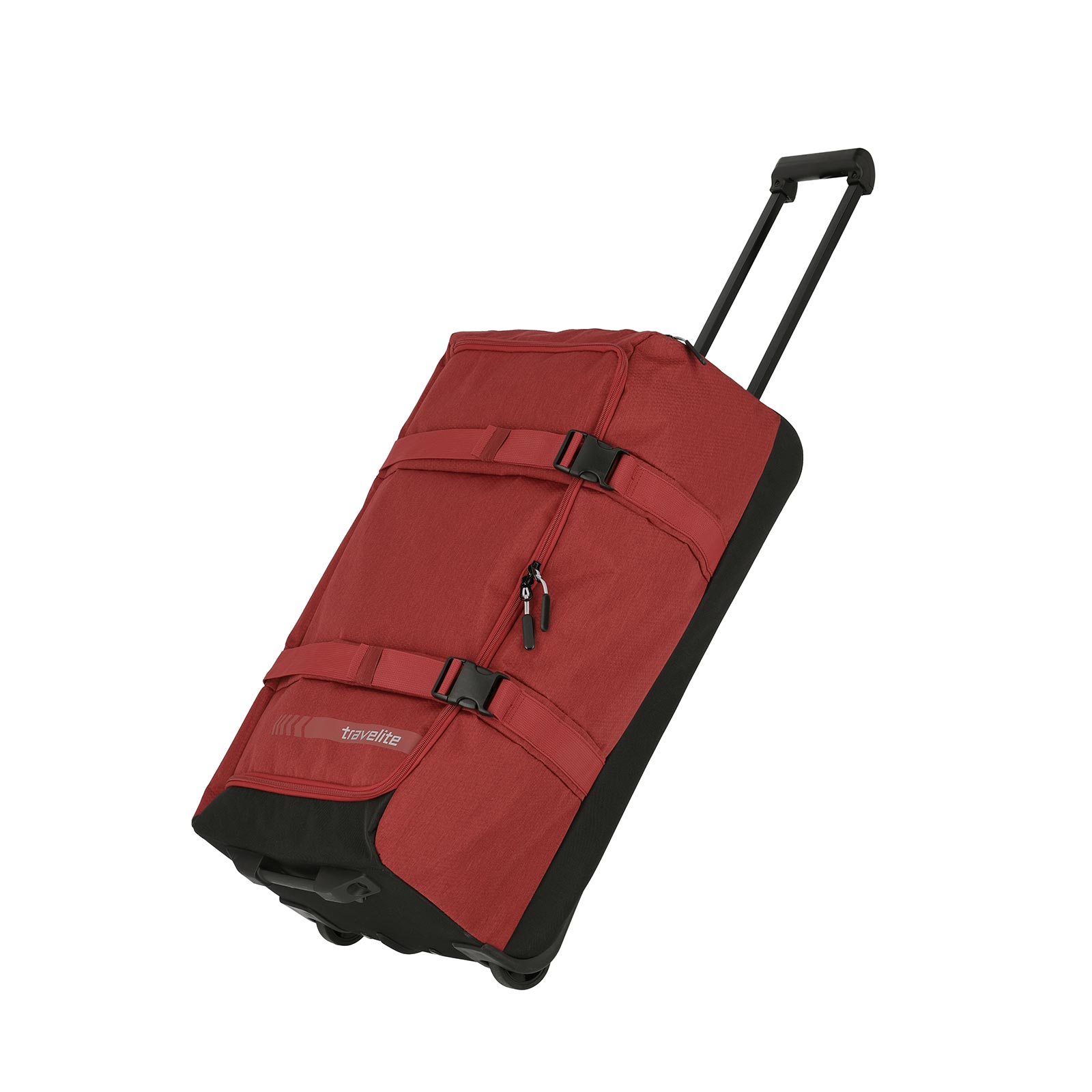 travelite Kick Off Trolley Reisetasche 2 Rollen, 68 cm, 65  L, Rot