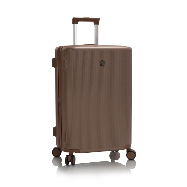 Heys Earth Tones Trolley 66 cm 4 Rollen erweiterbar Umber