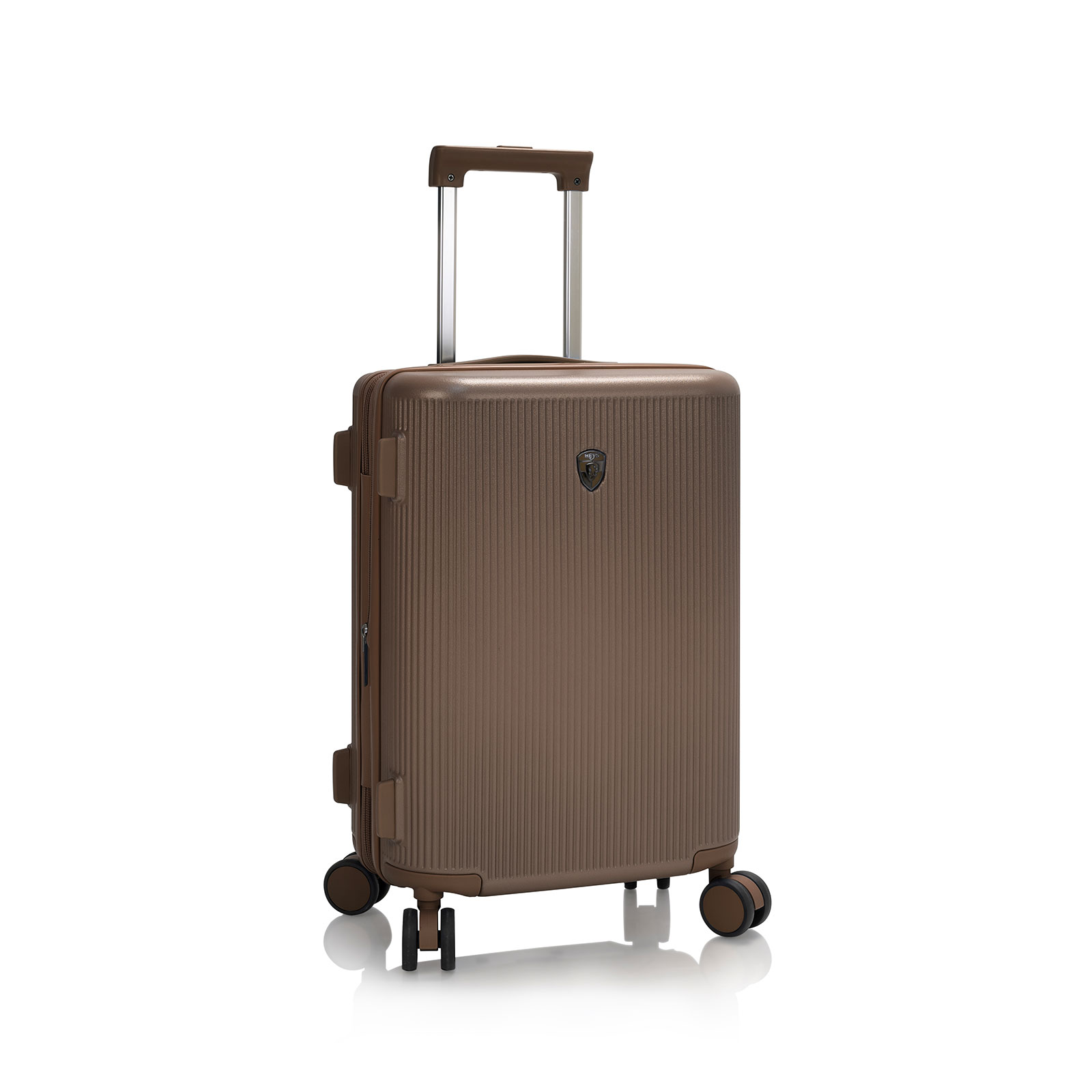 Heys Earth Tones Handgepäck Trolley S, 4 Rollen, 55 cm, 45  L, Braun