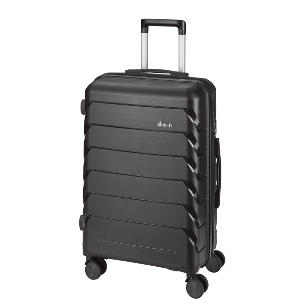 d&n Travel Line 4100 Trolley 64 cm 4 Rollen black