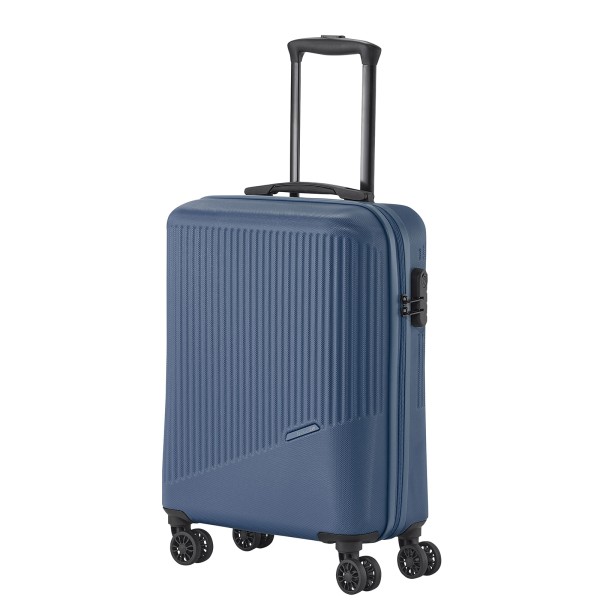 travelite Bali Kabinentrolley 55 cm 4 Rollen blau