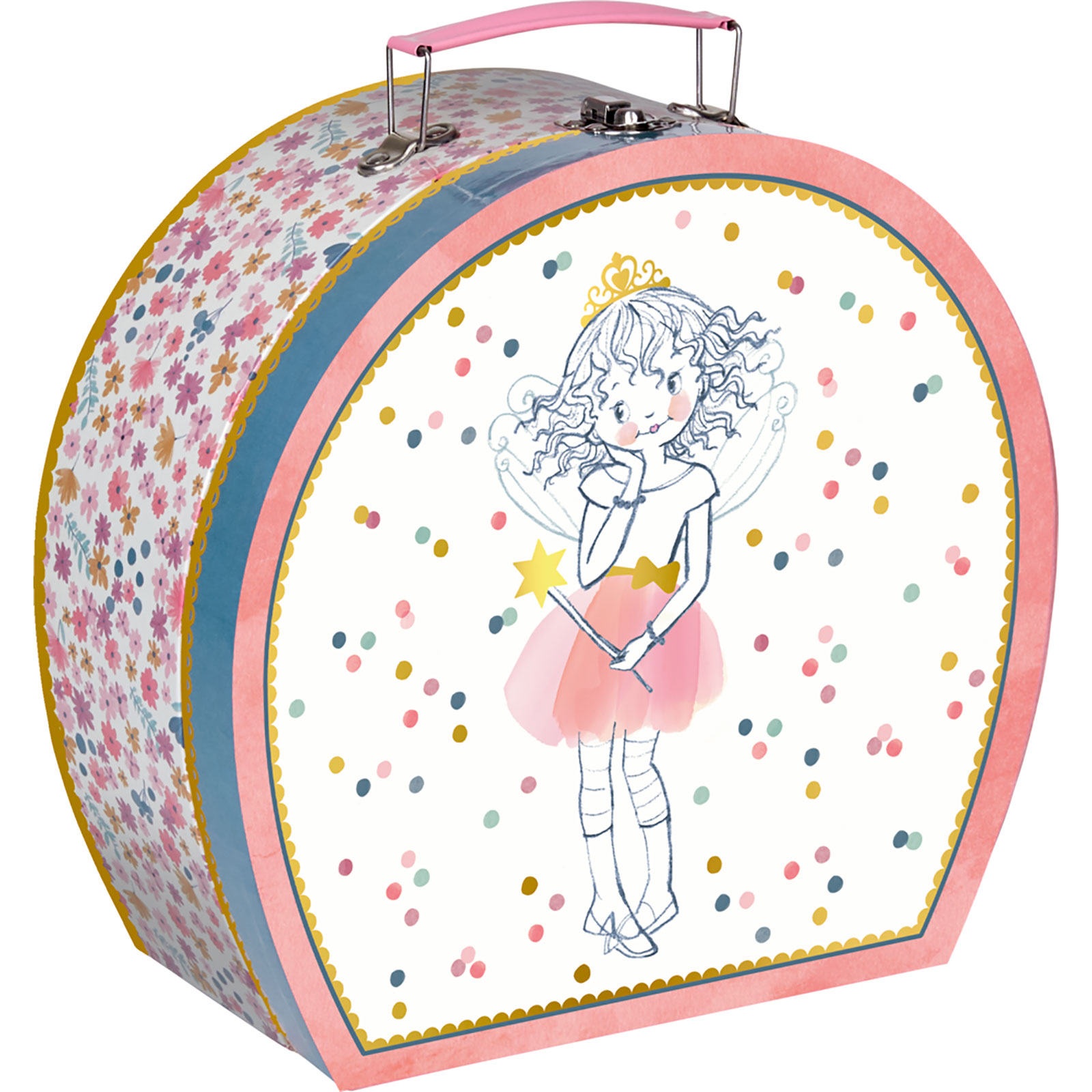 Spiegelburg Prinzessin Lillifee Spielgeschirr im Koffer 25 cm, Mehrfarbig