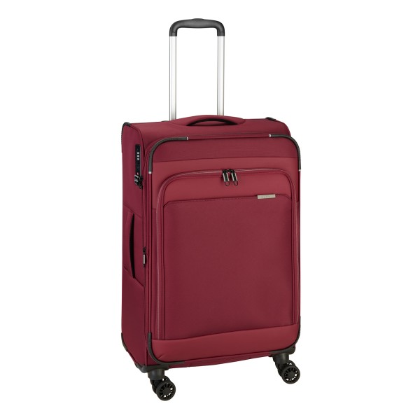 d&n Travel Line 9504 Kabinentrolley 55 cm 4 Rollen bordeaux