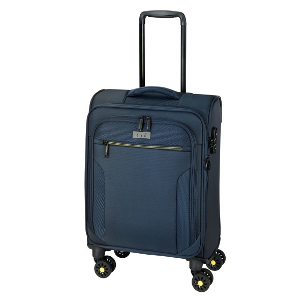 d&n Travel Line 9704 Trolley 68 cm 4 Rollen erweiterbar blue