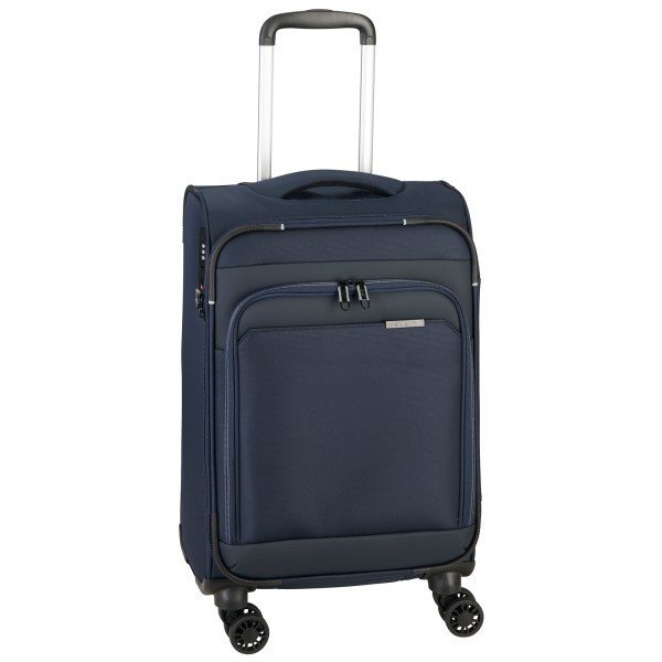 d&n Travel Line 9504 Kabinentrolley 55 cm 4 Rollen blue