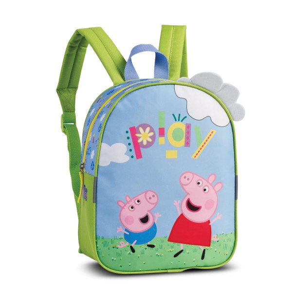 Fabrizio Peppa Pig Kinderrucksack 29 cm taubenblau