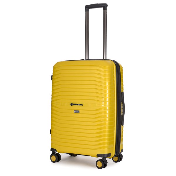 Stratic Bright + Trolley 66 cm 4 Rollen erweiterbar yellow gold