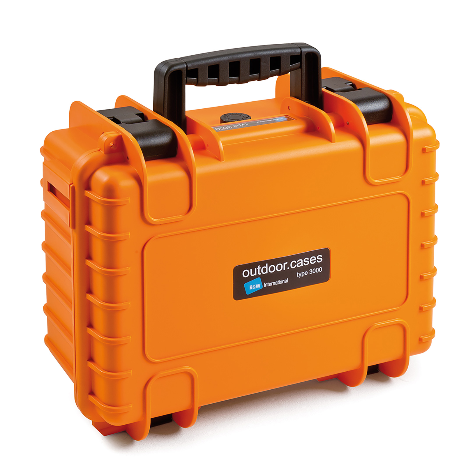 B&W Outdoor Case Typ 3000, Leer, Orange