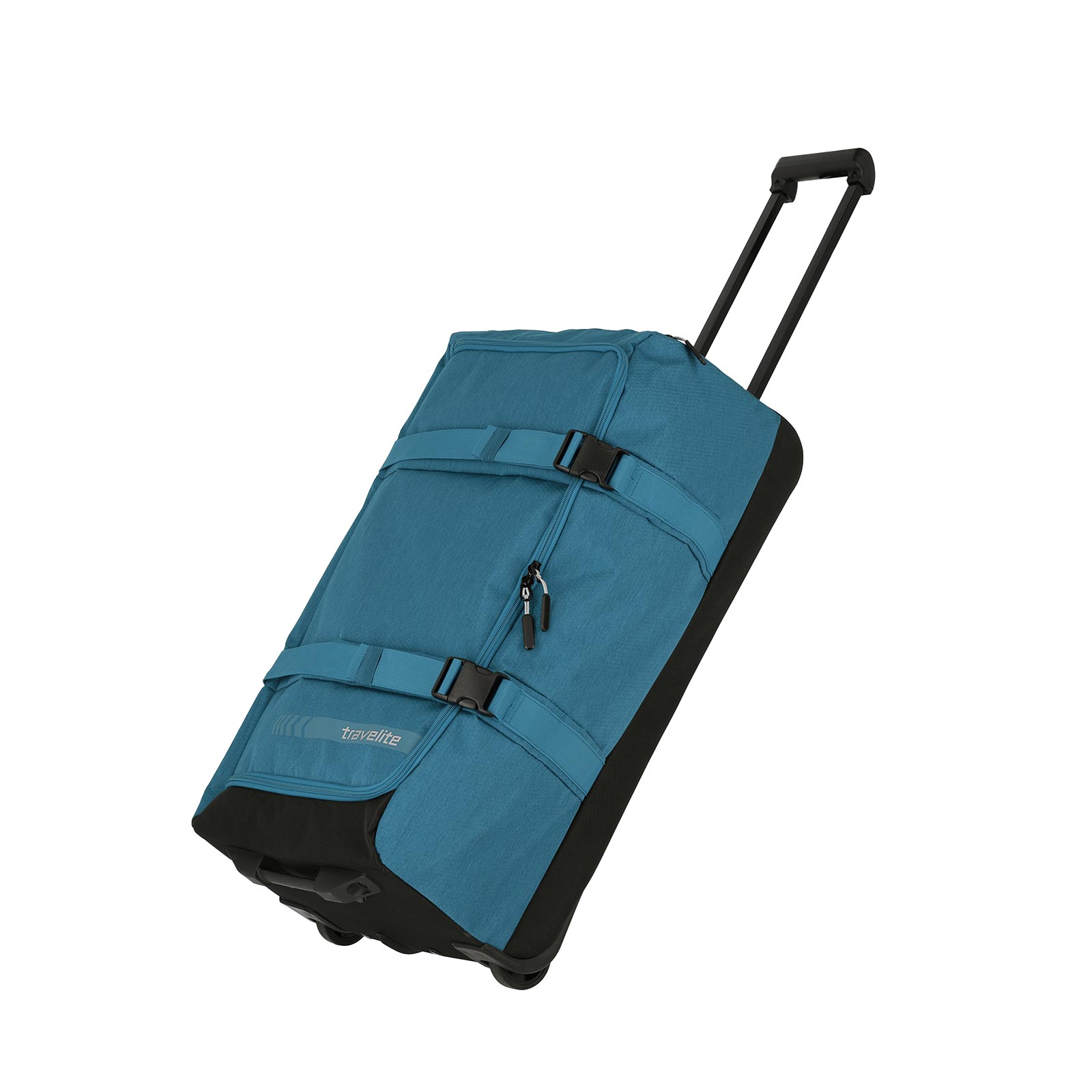 travelite Kick Off Trolley Reisetasche 2 Rollen, 68 cm, 65  L, Blau