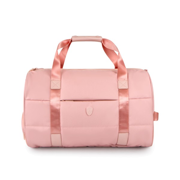 Heys Puffer Reisetasche 48 cm aufsteckbar Rose