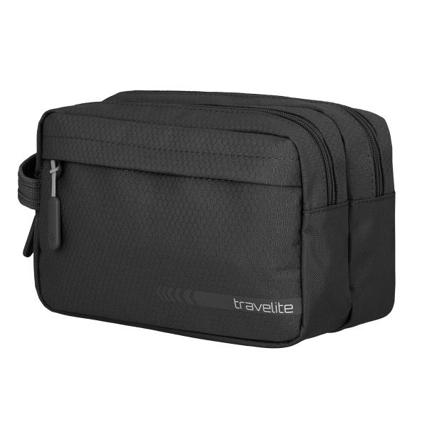 travelite Kick Off Kulturtasche 26 cm schwarz