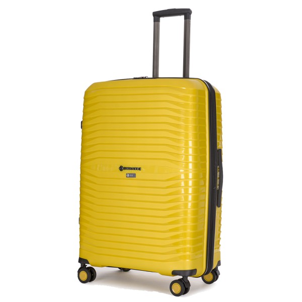 Stratic Bright + Trolley 76 cm 4 Rollen erweiterbar yellow gold