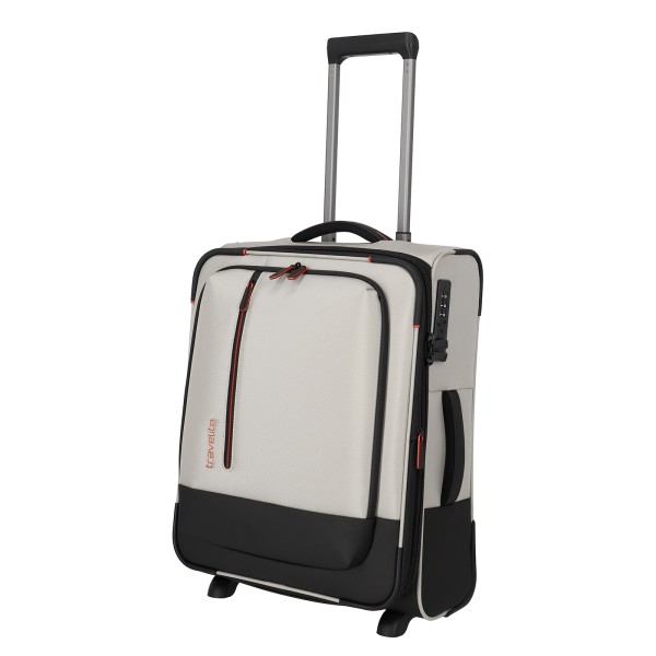 travelite Crosslite 5.0 Trolley 54 cm 2 Rollen natur