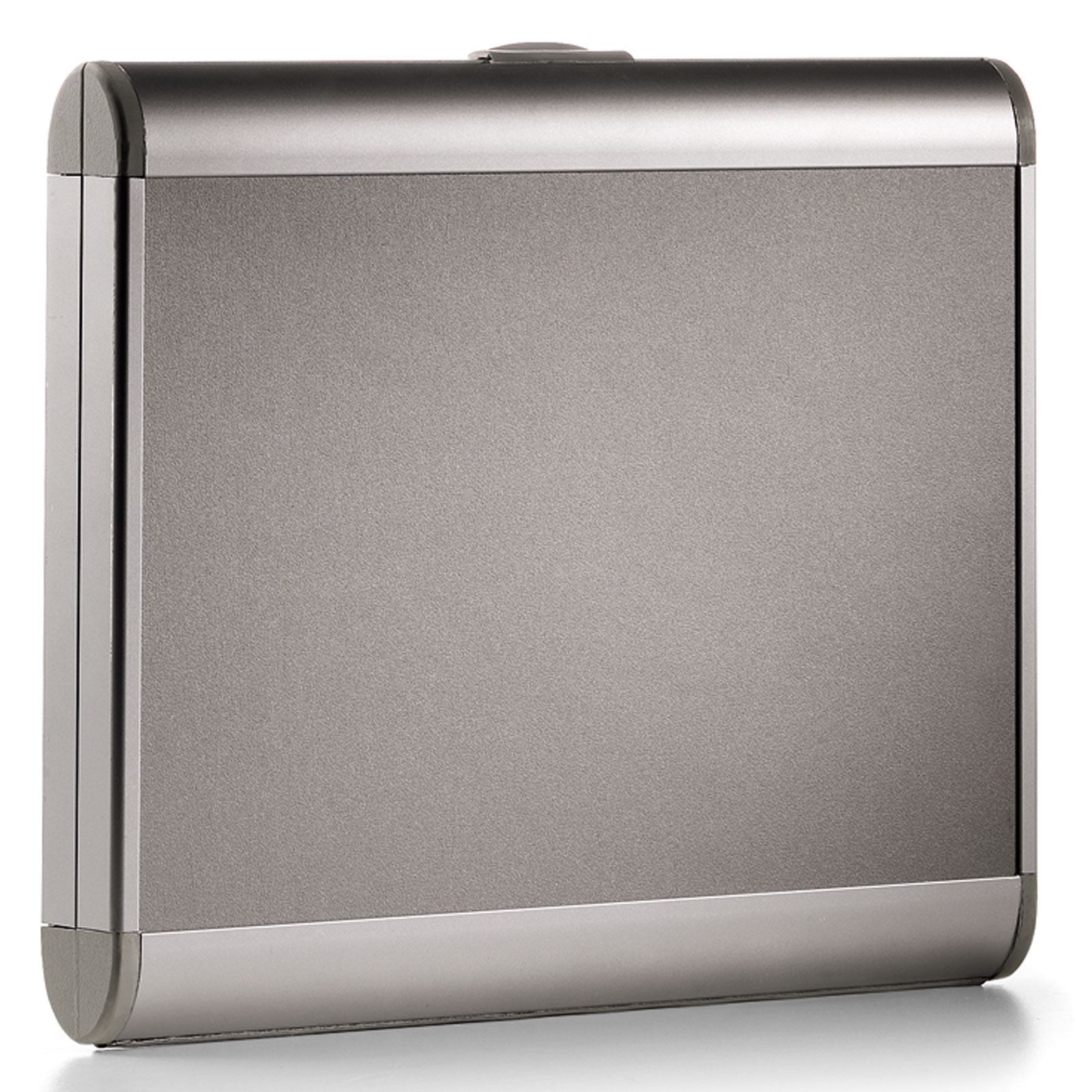 bwh Koffer AZKR Etui 33 cm, Silber-grau