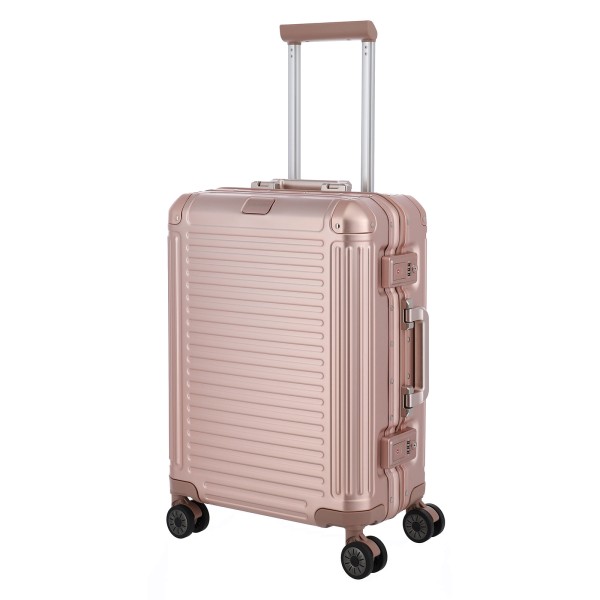 travelite Next Trolley 55 cm 4 Rollen rose