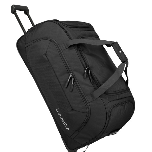 travelite Kick Off Trolley Reisetasche 77 cm 2 Rollen schwarz