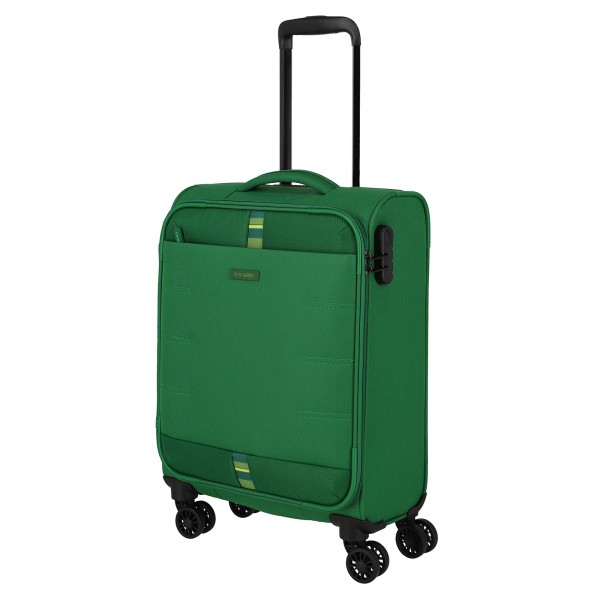 travelite Rügen Kabinentrolley 55 cm 4 Rollen grün