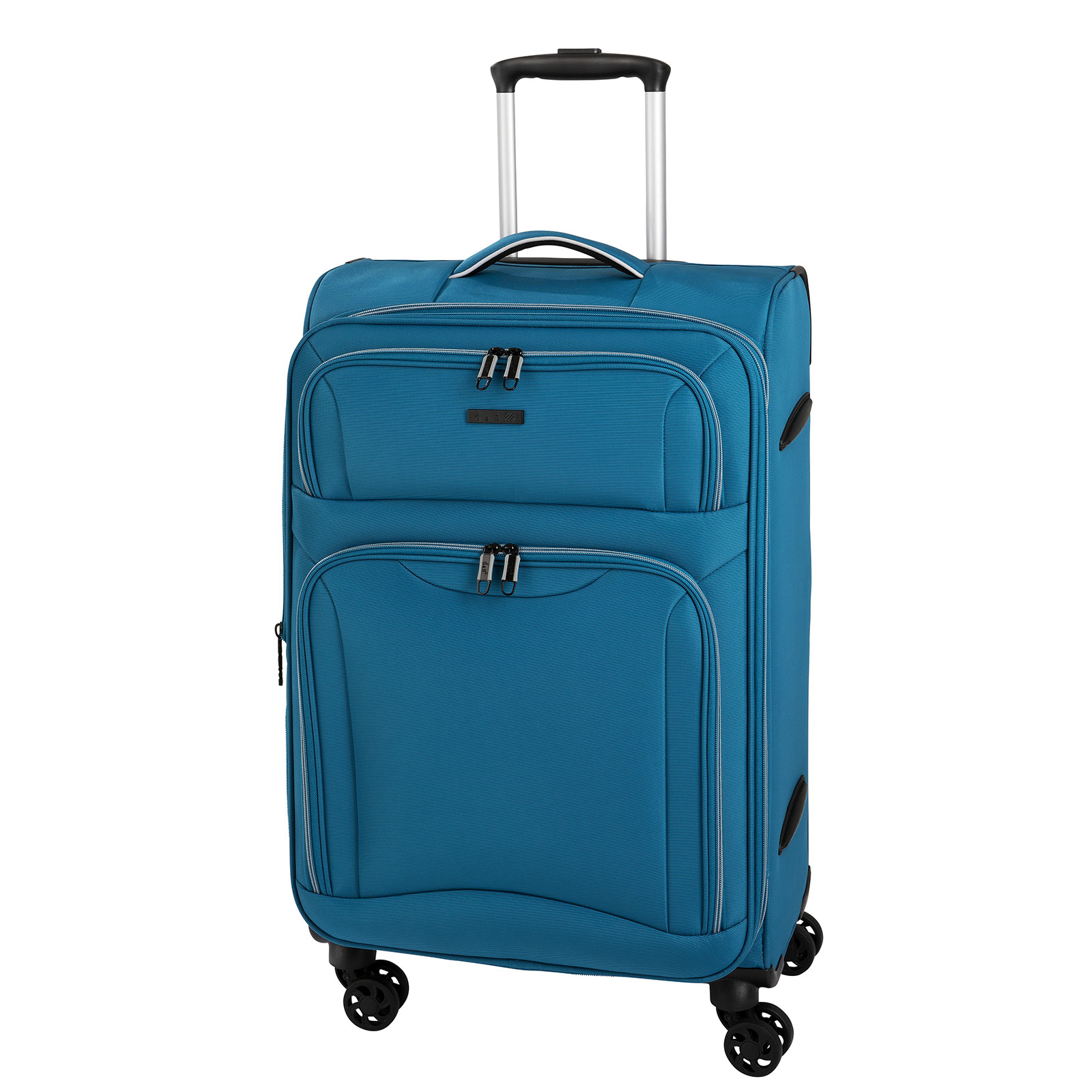 d&n Travel Line 9204 Handgepäck Trolley S, 4 Rollen, 55 cm, 33  L, Türkis